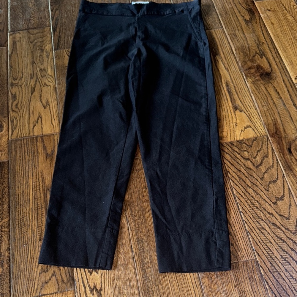 Habitat Black Pull On Crop Skim Trouser Pants